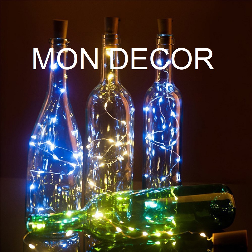 Dây đèn đom đóm vàng ấm - đèn fairy light 4 màu, Dây đèn LED fairy light vàng