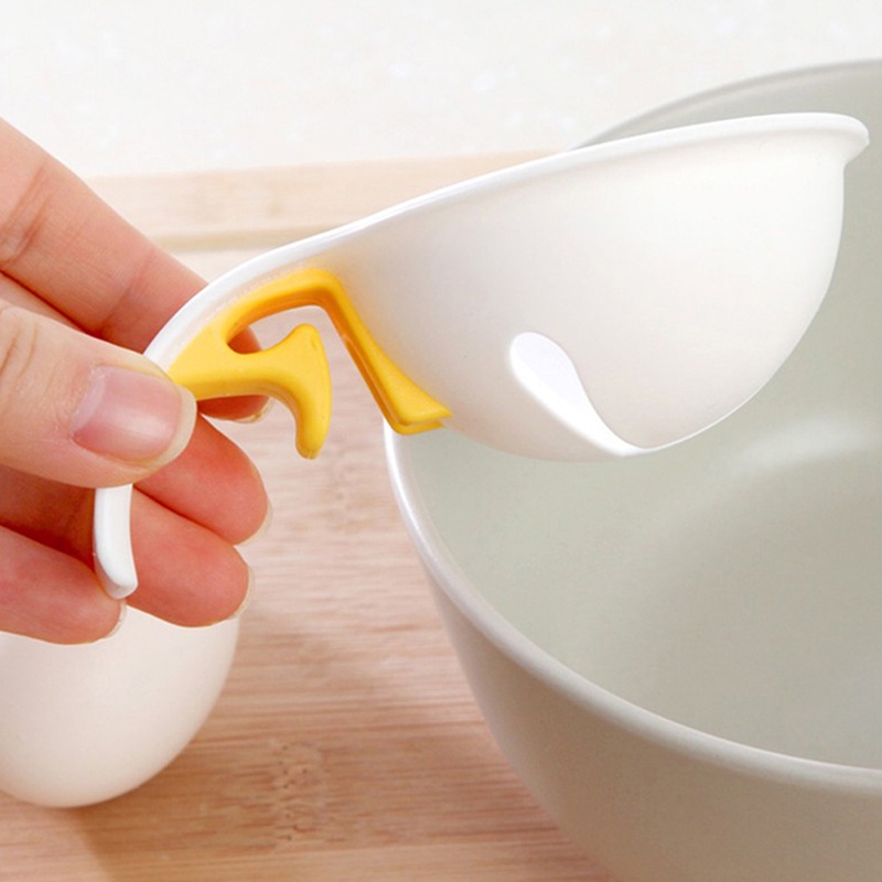 1 Dụng Cụ Tách Lòng Đỏ Trứng Mini Tiện Lợi Mới