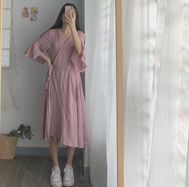 Váy Jasmine wrap dress