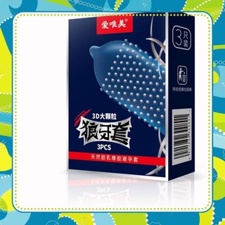 [FreeShip 300k] Bao Cao Su Gai 3D Weimei - Hộp 3