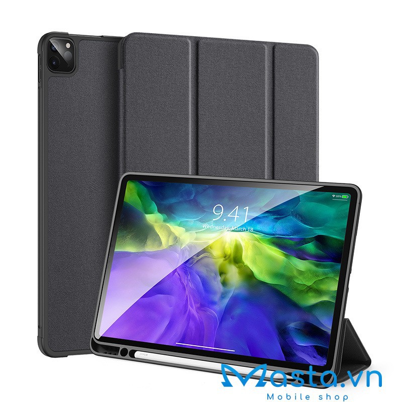 Bao da cover cho Apple iPad Pro 2020 - 2021 11 inch – Hỗ Trợ Smart cover chính hãng hiệu DUX DUCIS | BigBuy360 - bigbuy360.vn