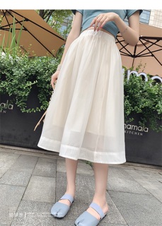 [ORDER] Set chân váy xoè, áo crotop buộc nơ eo