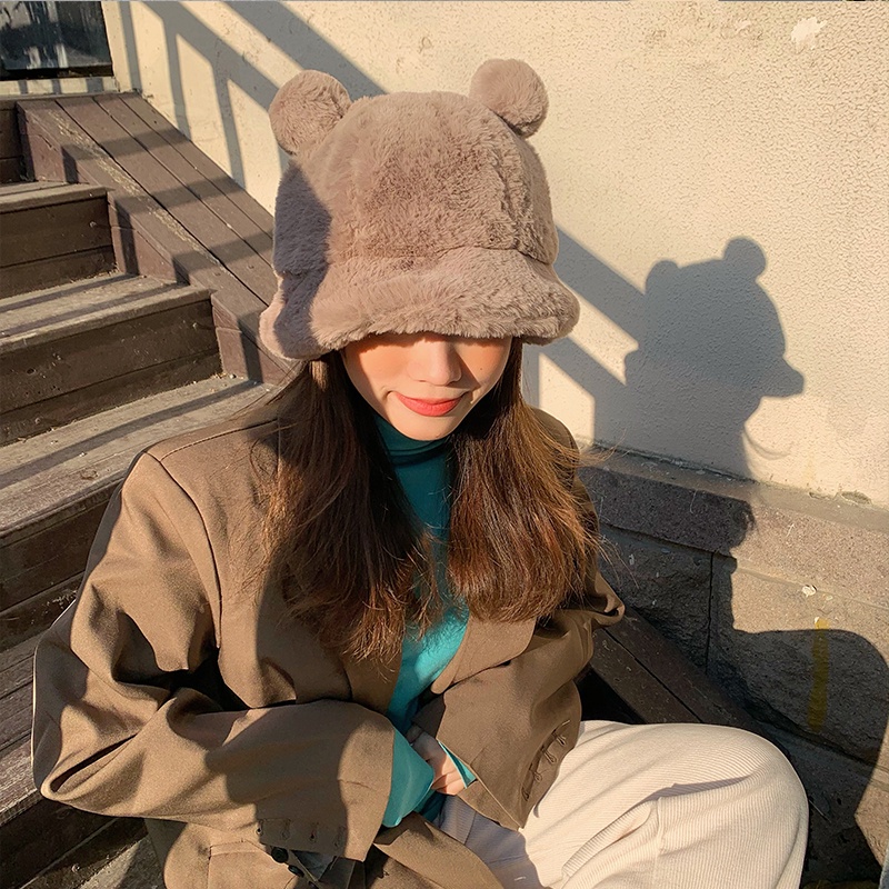 Nón Tai Gấu Dễ Thương Cho Nữ