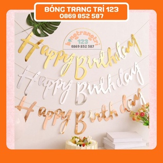 Dây Happy Birthday Mảnh (Cách điệu )