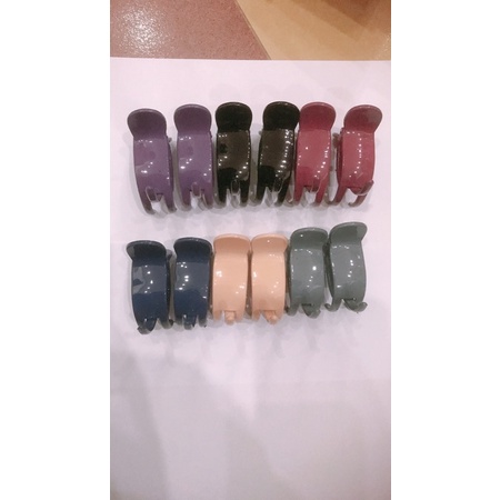 Sỉ 12 kẹp càng cua 3răng 5răng trơn bóng nhám hàng đẹp