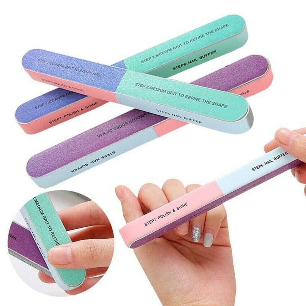 [Hàng mới về] Đồ dũa móng tay 7 mặt chuyên dụng chất lượng cao