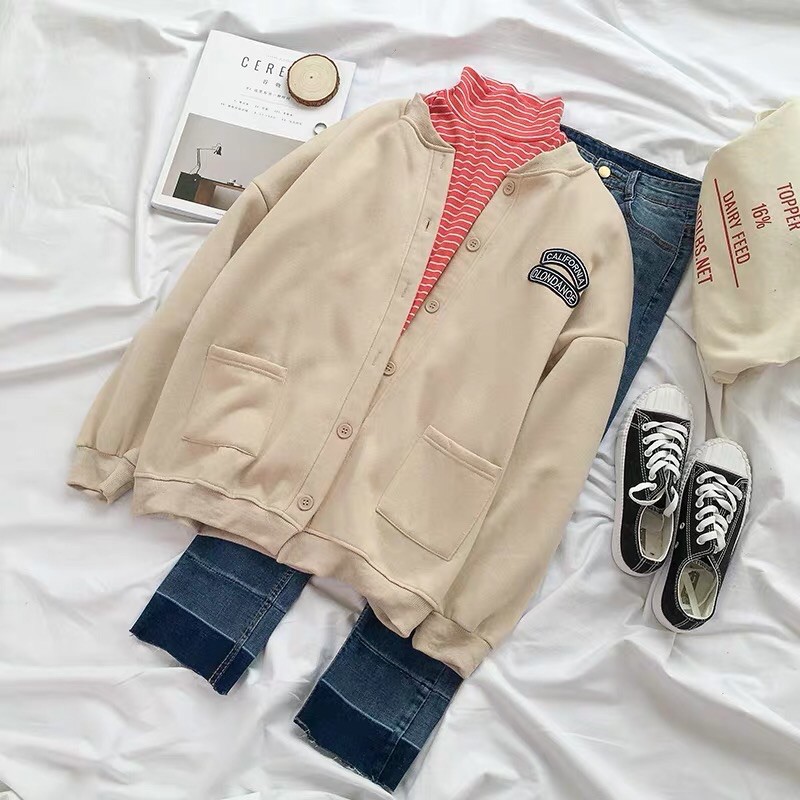 Áo khoác nỉ bomber | BigBuy360 - bigbuy360.vn