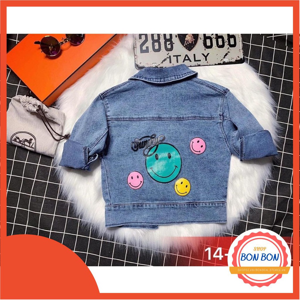 Áo Khoác Jean CAO CẤP Cho Bé Yêu T01