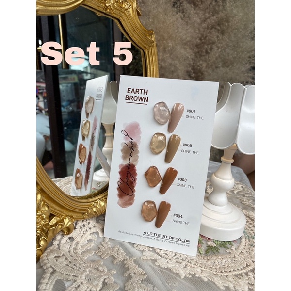 Set sơn 4 màu