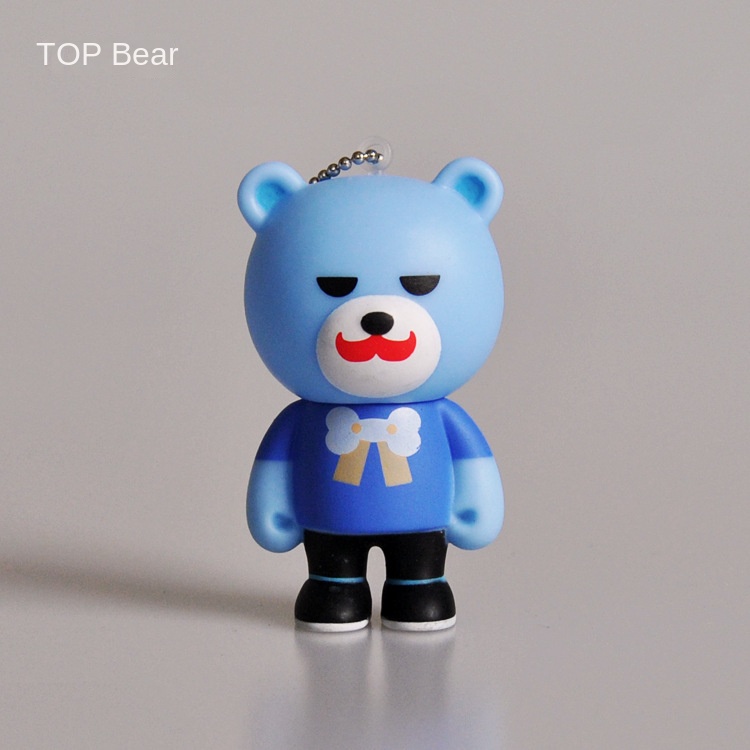 Móc Khóa Hình Gấu Bông YGBEAR GD Kwon Dragon