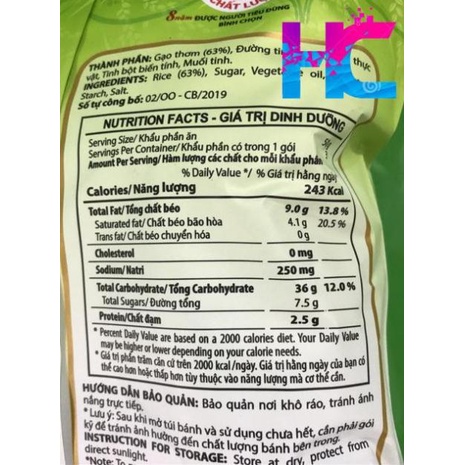 Bánh gạo vị ngọt dịu One One gói 150g