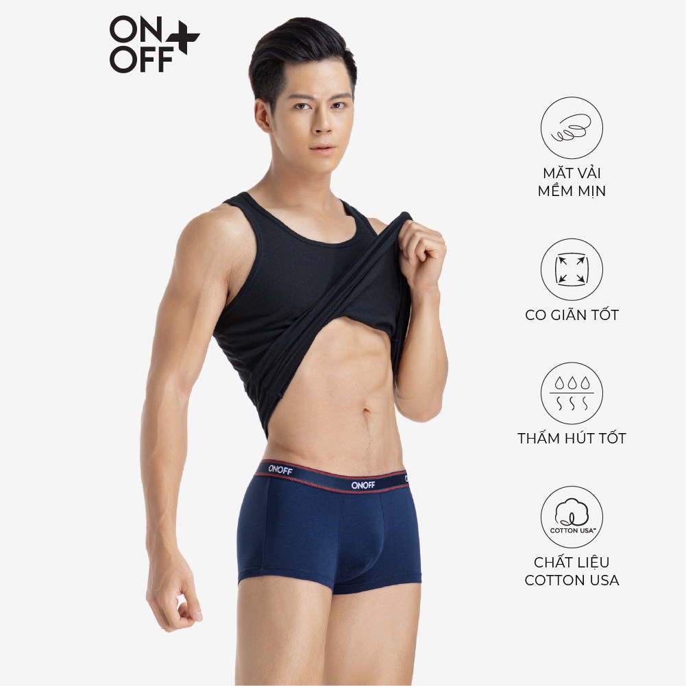 Quần lót nam ONOFF chất liệu Cotton tự nhiên mềm mại - H17BB20020