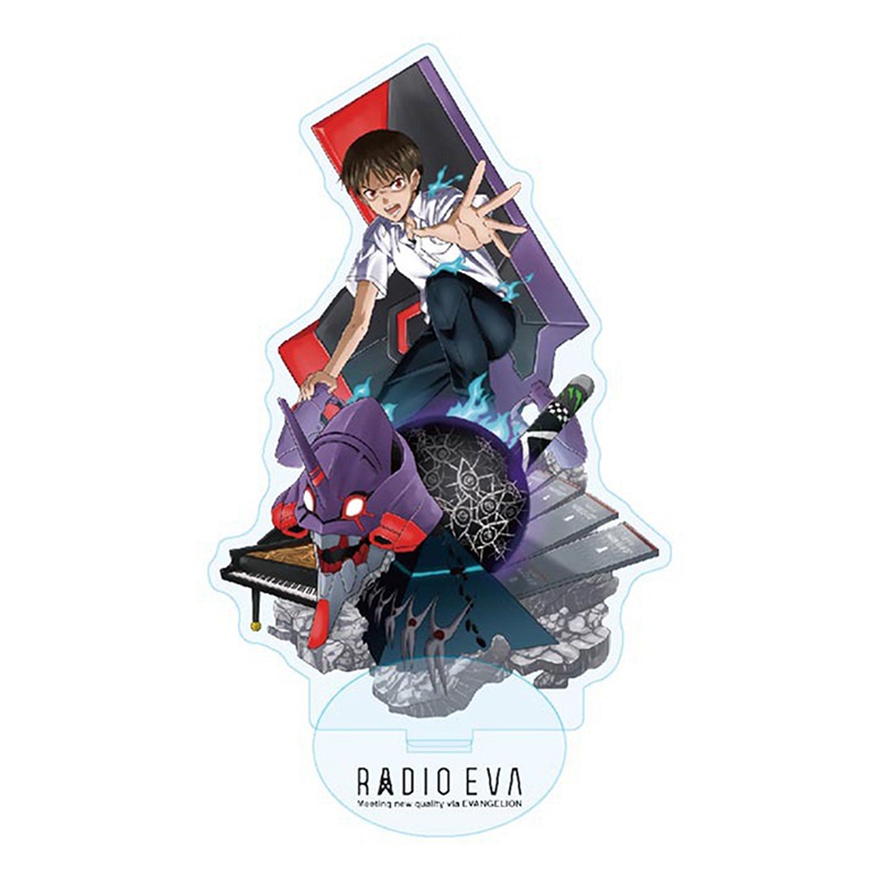 Mô hình nhân vật Anime Neon Genesis Evangelion kích thước 15cm