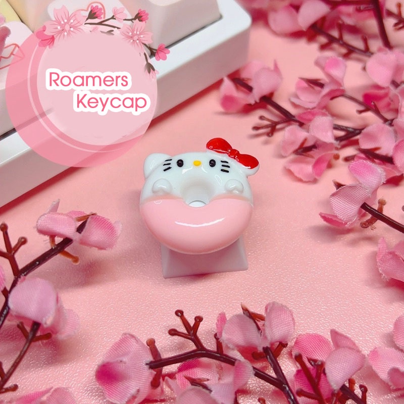 Keycap Donut Cinnamoroll Siêu Đẹp Đáng Yêu R4 PBT (007_CH)