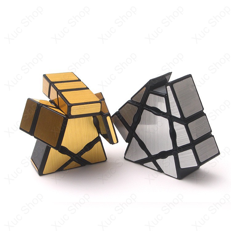 Rubik Ghost Mirror Bạc - YongJun 1x3x4 - Biến thể gương