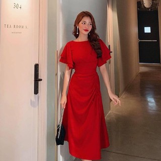 Đầm Maxi Tay Bèo Cực Hot