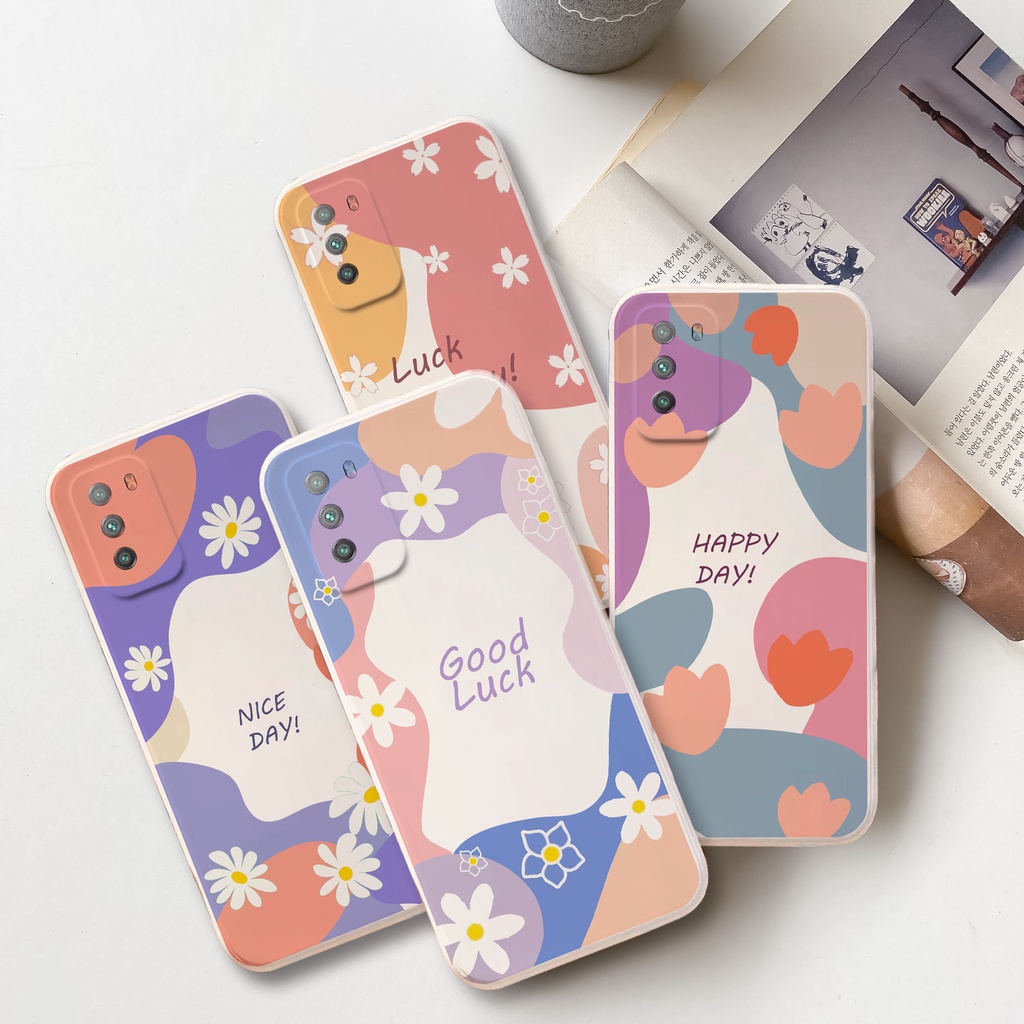 Ốp Điện Thoại Hình Hoa Màu Nước Cho Xiaomi Mi8 Mi9 SE Mi 8 8Pro 9 SE 9SE 9lite A3 Lite CC9 CC9E Mix 2 2S 3 Redmi Note 8 Pro