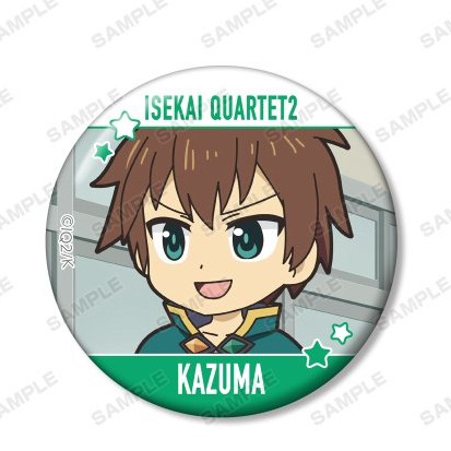 Huy hiệu cài áo IN HÌNH KonoSuba: God’s Blessing on this Wonderful World! anime chibi dễ thương tiện lợi