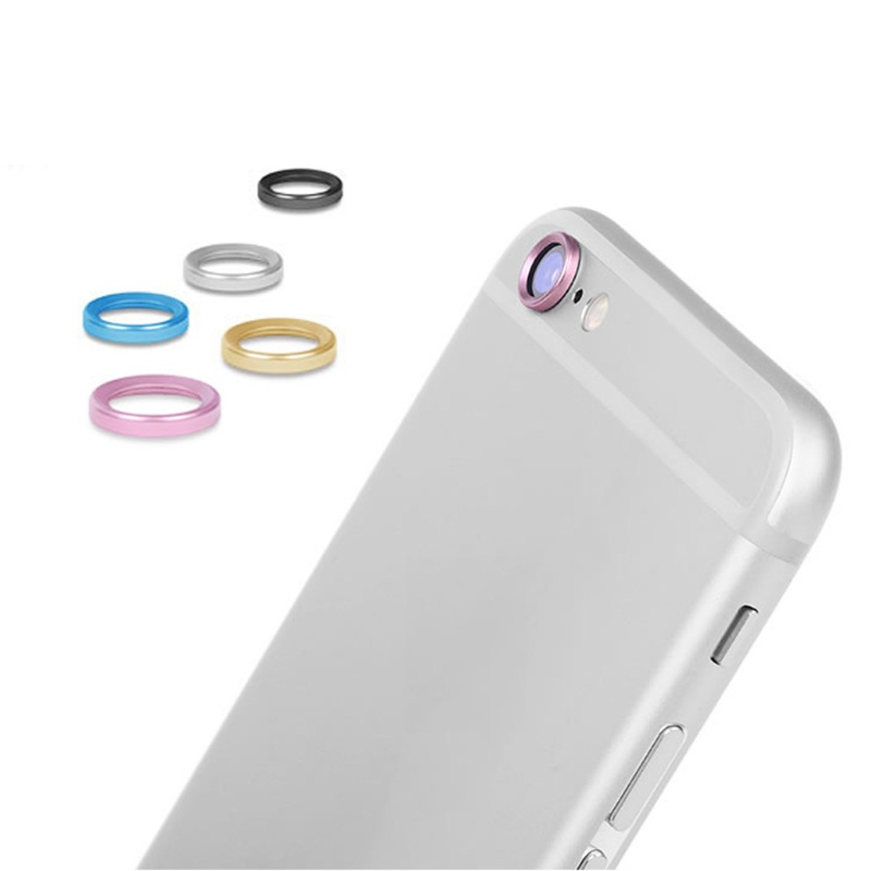 Khung Kim Loại Bảo Vệ Camera Cho Điện Thoại Iphone 6 6s 7