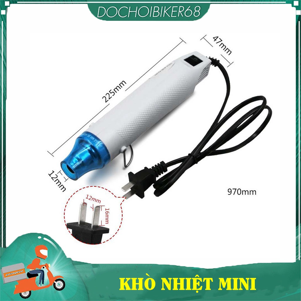 Khò thổi nhiệt mini nhỏ, gọn, tiện lợi
