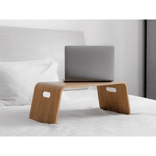 Bàn đa năng gỗ uốn cong PlyConcept ToMa Bed Tray - Veneer Màu Sồi