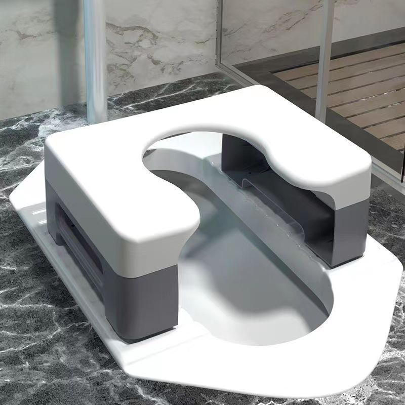 Ghế Ngồi Toilet Bằng Nhựa Dày Dặn Chống Trượt Dành Cho Mẹ Bầu Và Trẻ Em