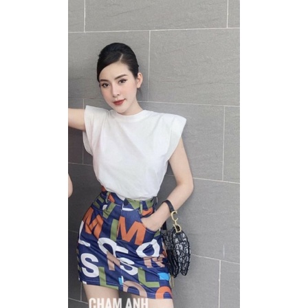 Set Áo  Tay Dơi Mix Chân Váy Chữ | BigBuy360 - bigbuy360.vn