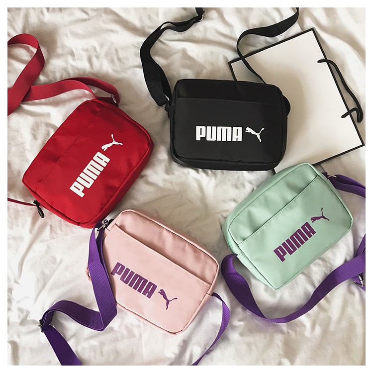 Túi Đeo Chéo Thể Thao Mini Hình Vuông In Logo Puma Thời Trang Cho Nam Và Nữ