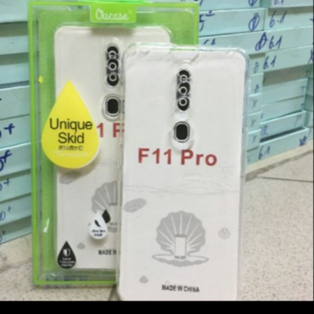 Ốp lưng dẻo trong suốt Oppo F11 PRO hiệu Ou Case