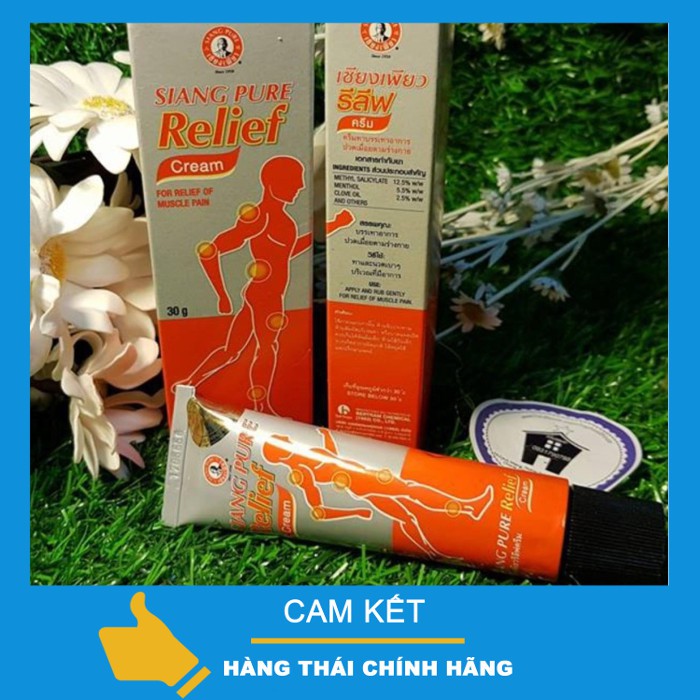DẦU XOA BÓP SIANG PURE TÍP 30GR THÁI LAN