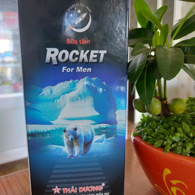 Sữa tắm ROCKET cho nam- hết viêm chân lông, giảm mụn trứng cá