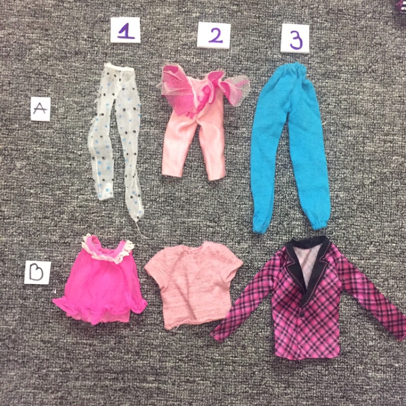 QAA2-Quần áo dành cho búp bê barbie đã qua sử dụng