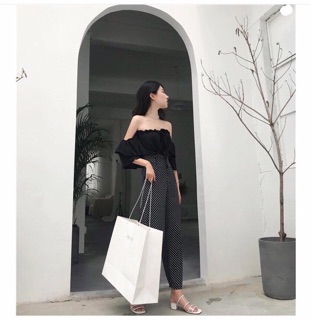 ÁO YẾM CỘT tay 2 tầng