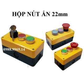 Hộp Nút Nhấn Lỗ 22mm có chống nước
