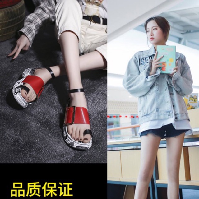 🍢Sandal độc lạ/ order QC