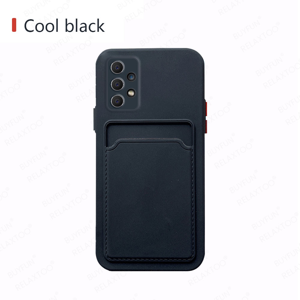 Ốp Điện Thoại Dạng Ví Đựng Thẻ Cho Samsung Galaxy A82 A91 M51 M21 M53 A10S