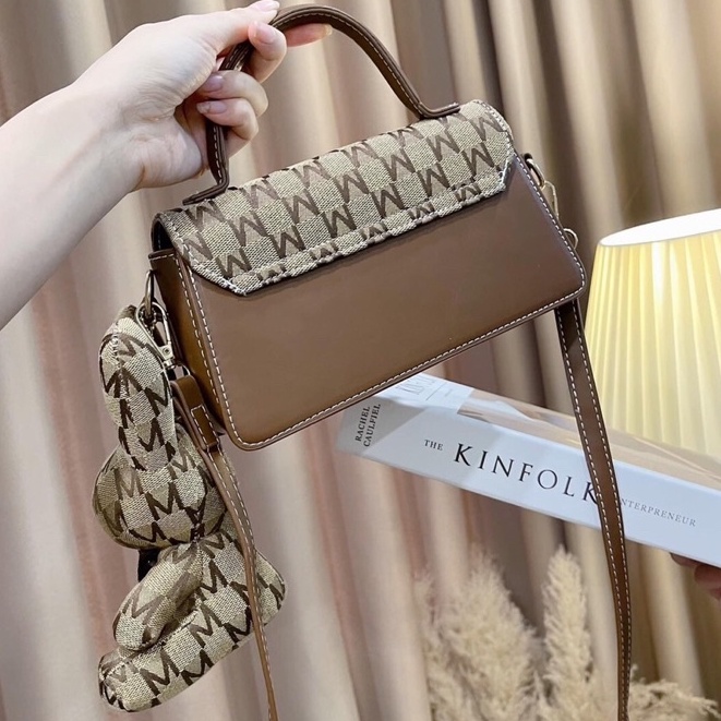 Túi cầm tay, đeo chéo sai 21 hàng đẹp có dây da đeo chéo (ko hộp)