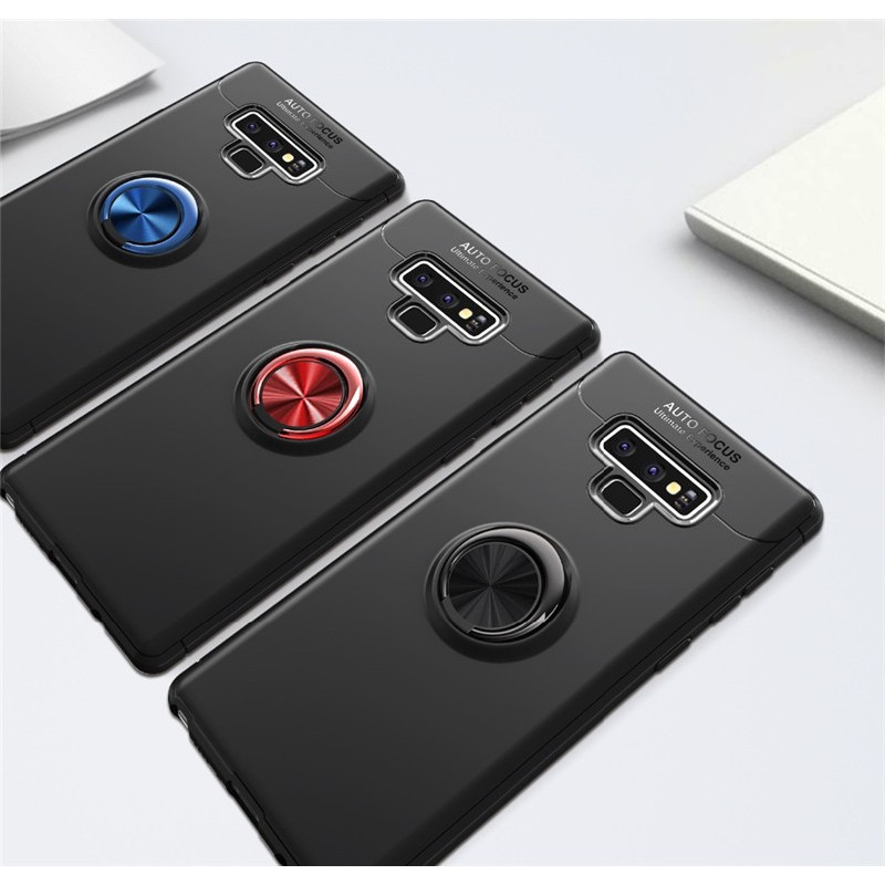 Ốp điện thoại có vòng nhẫn nam châm giá đỡ cho Topewon For Samsung Galaxy Note 9 10 Plus 20 Ultra