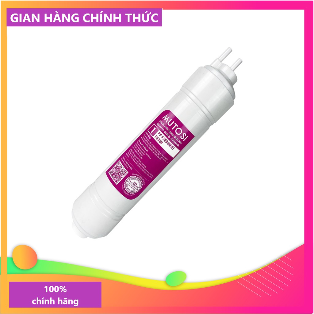 Lõi lọc nước Mutosi số 1 - Lõi đúc PP5 micron