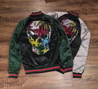 Khoác bomber đính đá siêu cấp