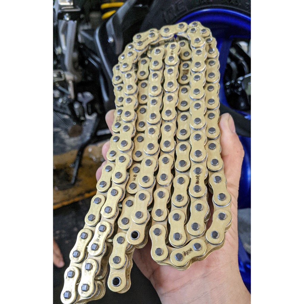 Sên RK KLW chính hãng phốt XW-Ring thông số 428 dành cho xe số và xe côn tay dưới 175cc