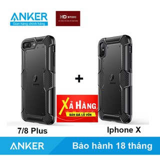 Xả Hàng Ốp Lưng Anker KARAPAX Shield+ cho iPhone 7/8 Plus Iphone X