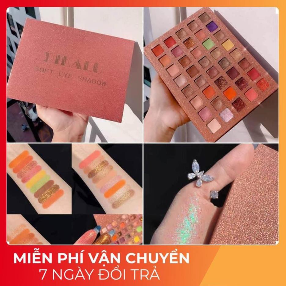 Phấn Mắt DIKALU 40 Ô ⚡️𝐅𝐑𝐄𝐄 𝐒𝐇𝐈𝐏⚡️ Kèm Gương Siêu Lì | BigBuy360 - bigbuy360.vn