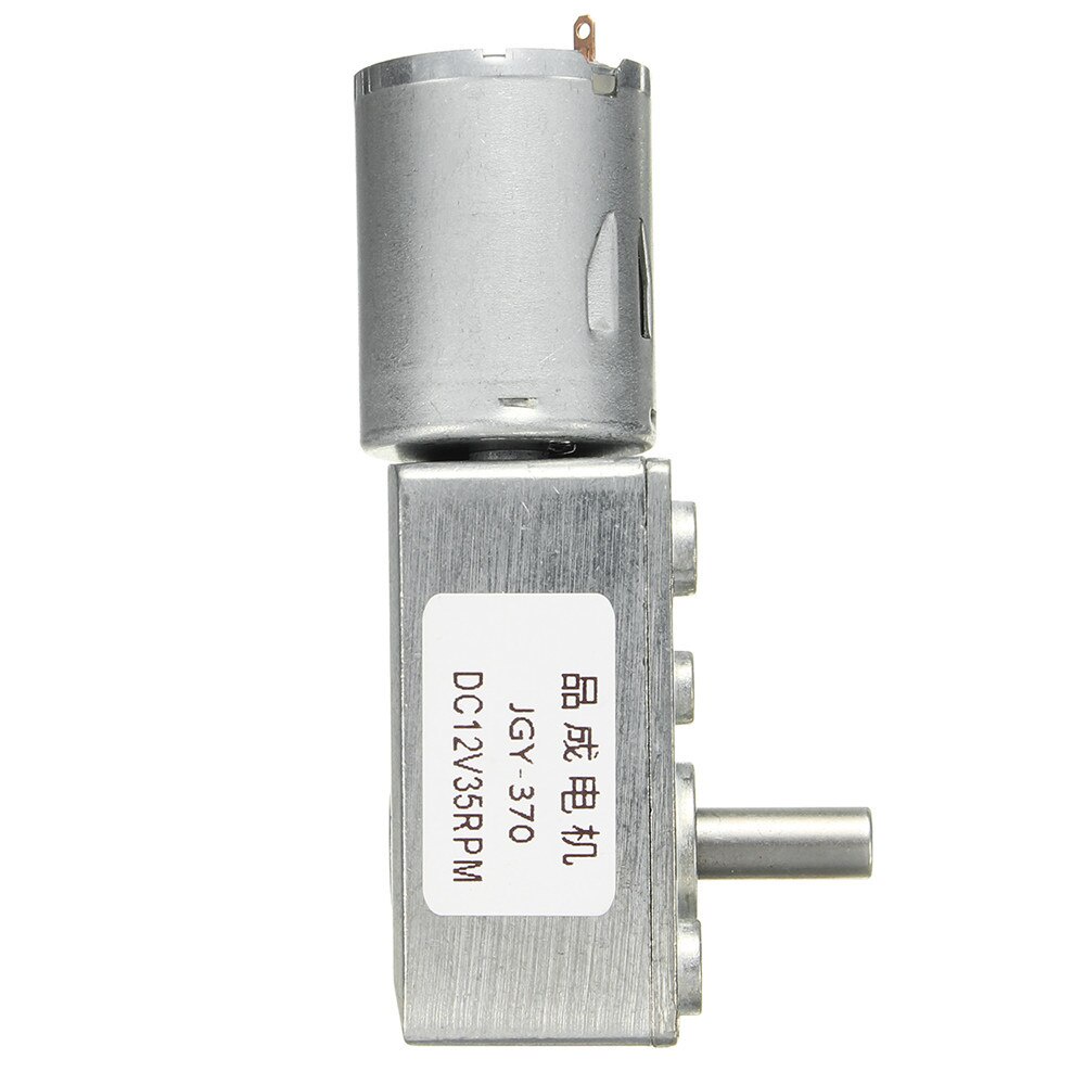 DC 12V 35/60/65/110 / 220rpm Mô-men xoắn cao Hộp bánh răng giảm tốc Động cơ Kim loại Bánh răng Đảo ngược Thiết bị tự động khóa tự động