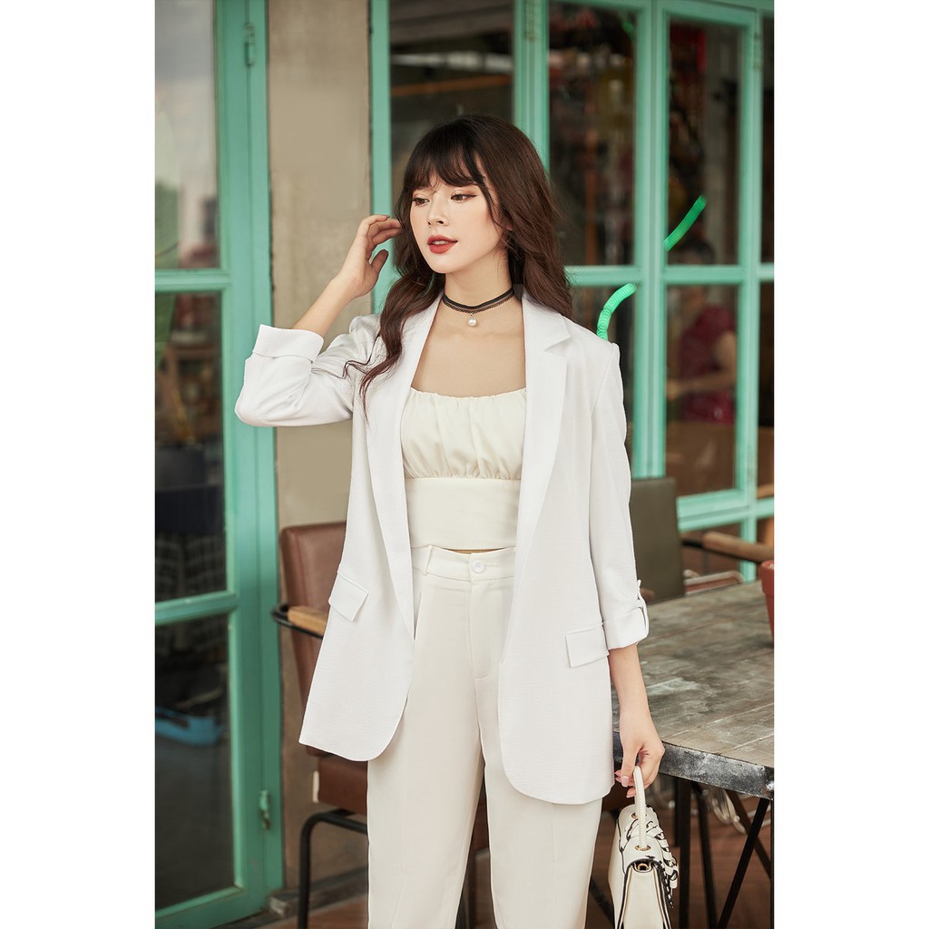 Áo vest nữ tay lỡ 92WEAR VDA0928