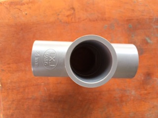 Chữ thập uPVC 34 (1 Cái)