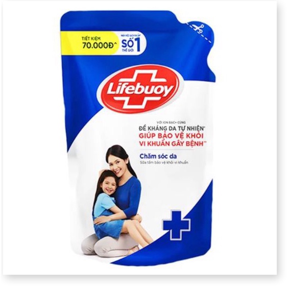 Sữa tắm detox và bảo vệ da khỏi vi khuẩn Lifebuoy 850g