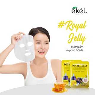 10 miếng mặt nạ dưỡng da sữa ong chúa Ekel