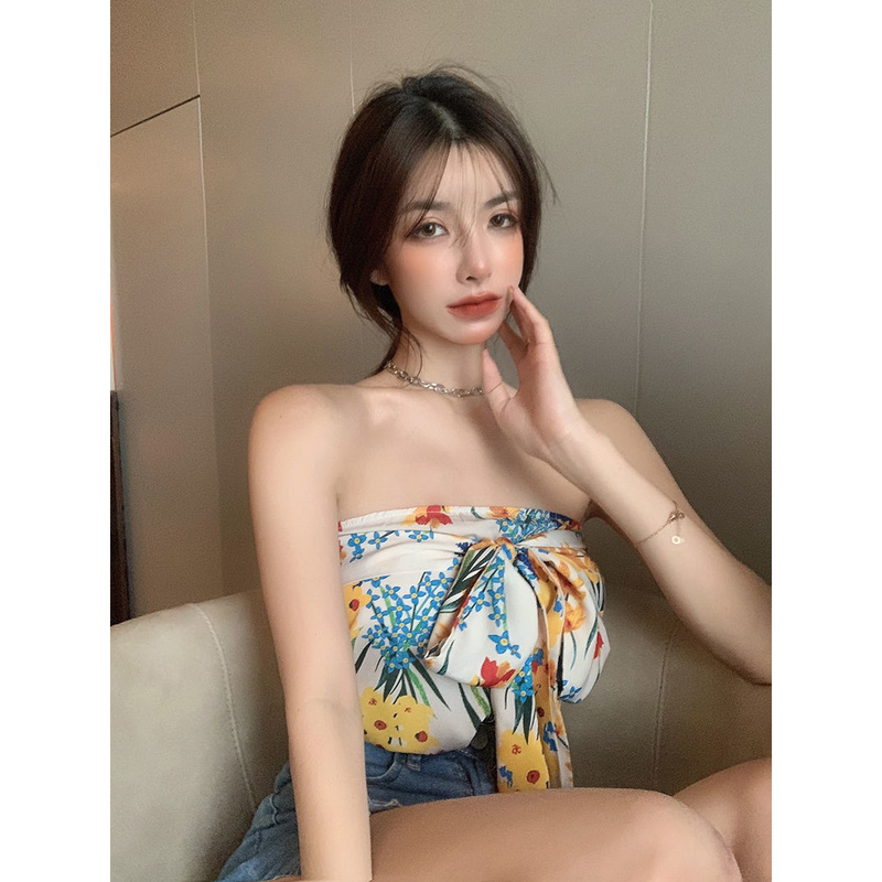 Áo Ống In Hoa Quyến Rũ Thời Trang Mùa Hè Dành Cho Nữ | BigBuy360 - bigbuy360.vn