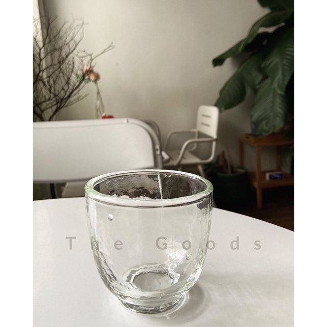 Ly thuỷ tinh xuất khẩu kiểu vân cá, cổ điển size 300ml